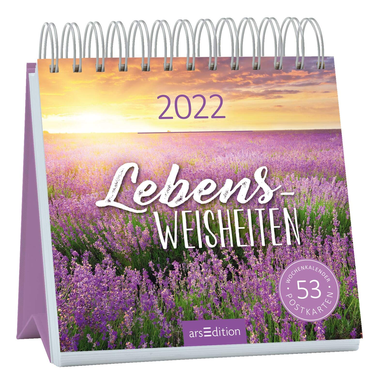 Postkartenkalender Lebensweisheiten 2022