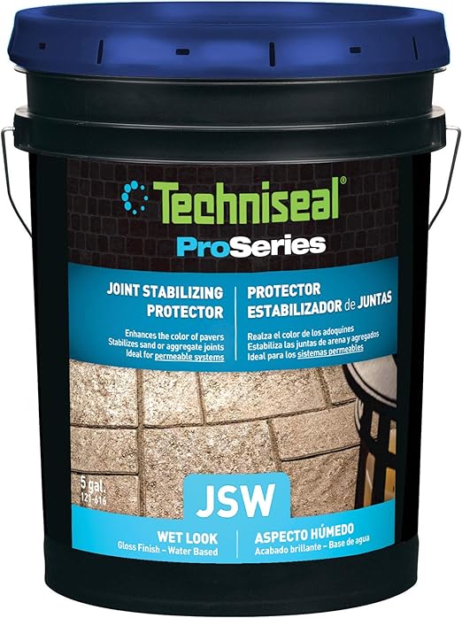 Techniseal JSW Paver Joint Stabilizer Wet Look Finish (5 Gallons