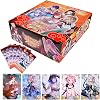 Anime Cards, 150 Anime Waifu Trading Cards, Anime Solitaire Trading Cards, Anime Girls Transaction Card 1 Yuan Set Series, Collection of Student Fans and Anime Enthusiasts