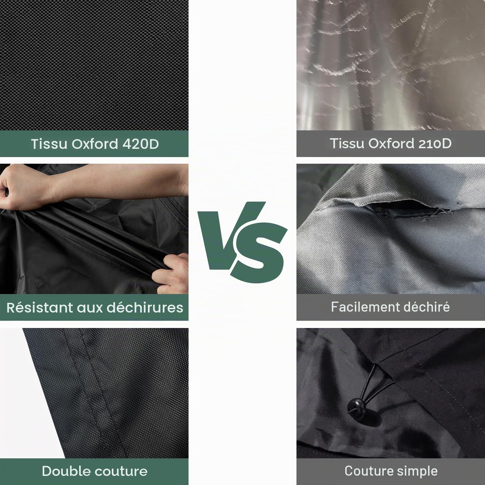 Housse de protection pour balancelle de jardin 3 à 4 places, imperméable, coupe-vent, résistante à l'hiver, résistante aux UV, en tissu Oxford, résistante à la déchirure, pour balancelle de