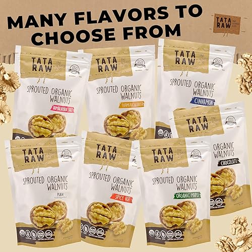 Miniatura 3 de NUECES ORGÁNICAS SPROUTED - CALIENTE PICANTE