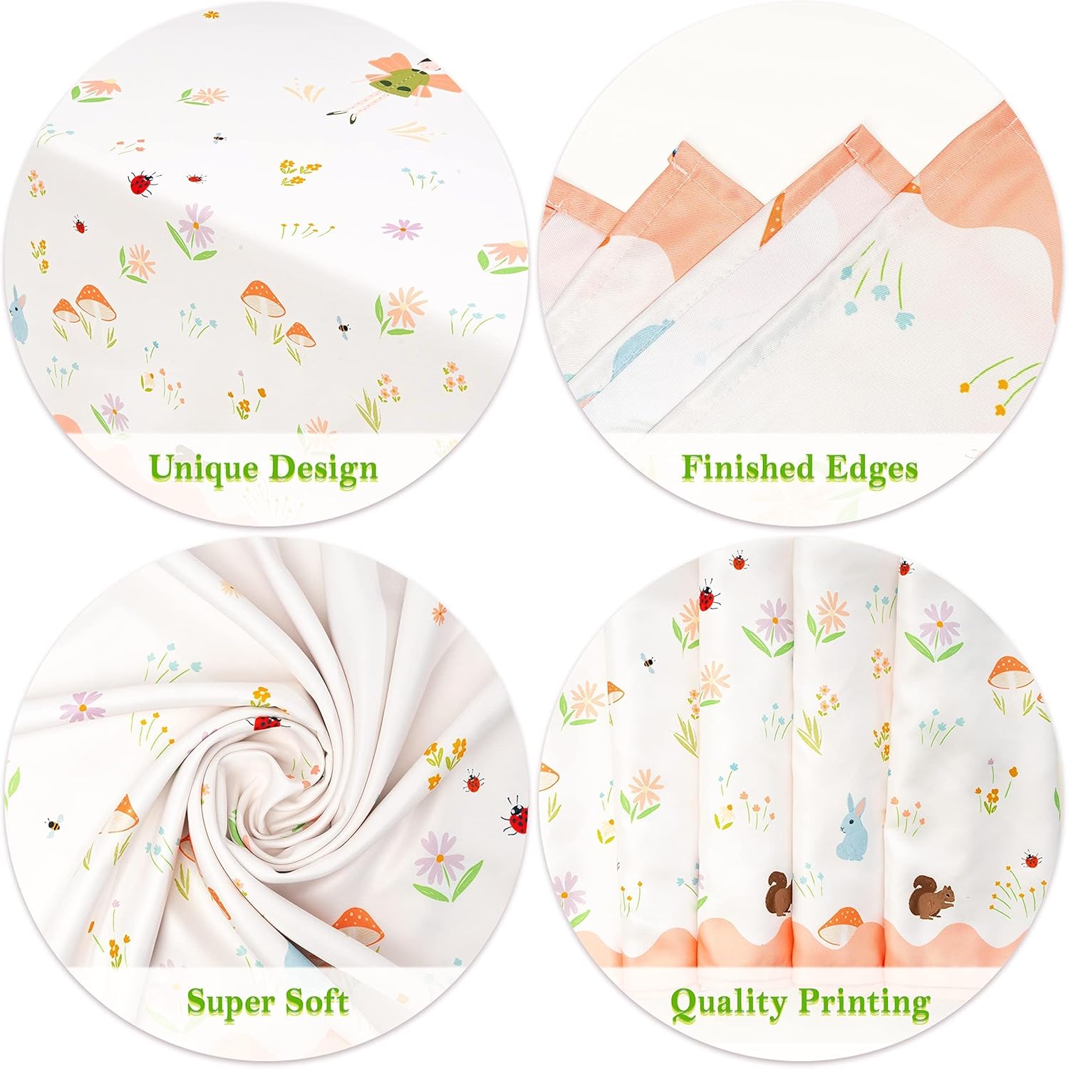 Cheerland Fairy Party Bundle: Tablecloth, Paper Cups, and Plates Fairy and Woodland Creatures Design Birthdays and Baby Showers Tea Party