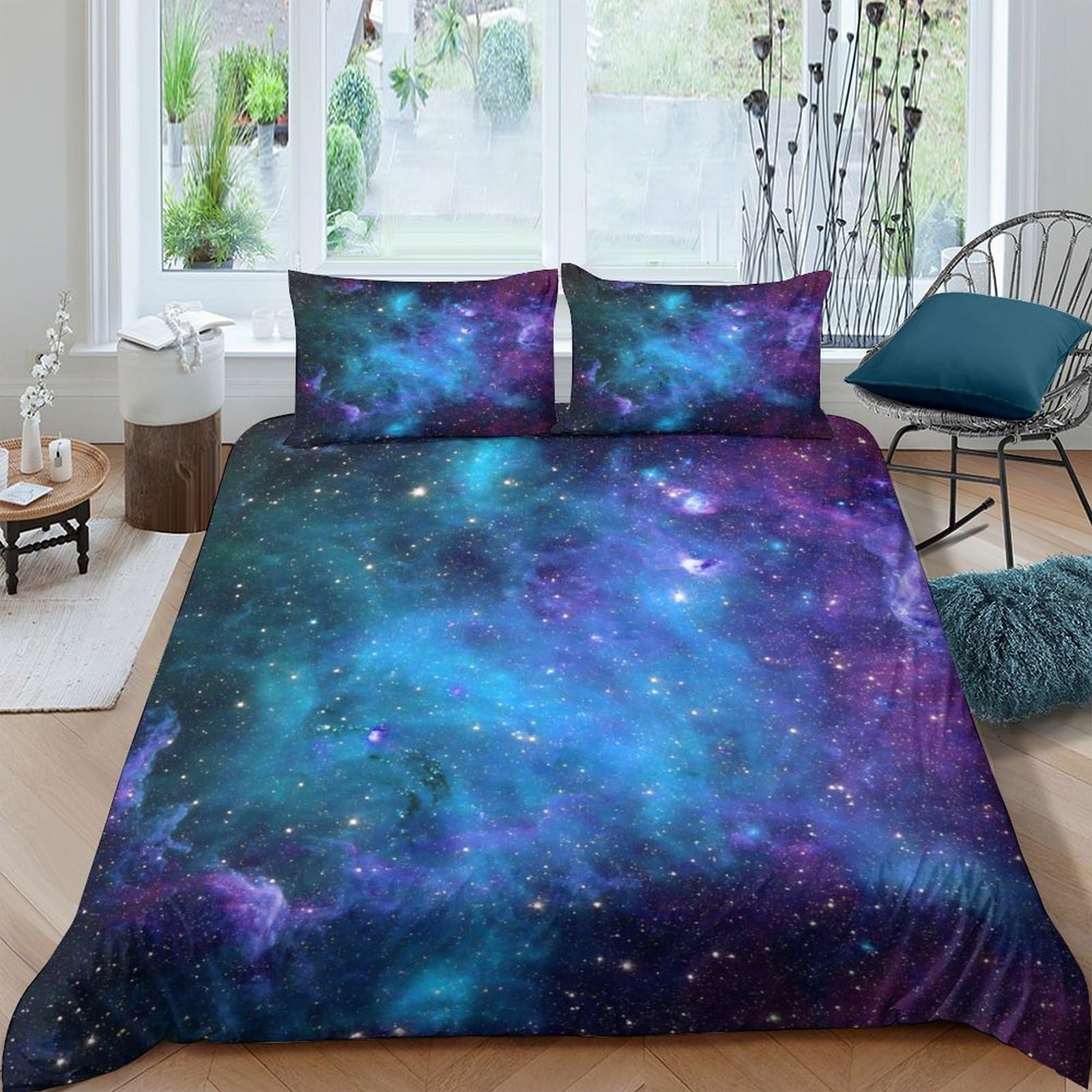Linge de lit rock respirant imprimé 3D avec fermeture éclair et parure guitare électrique 140x200