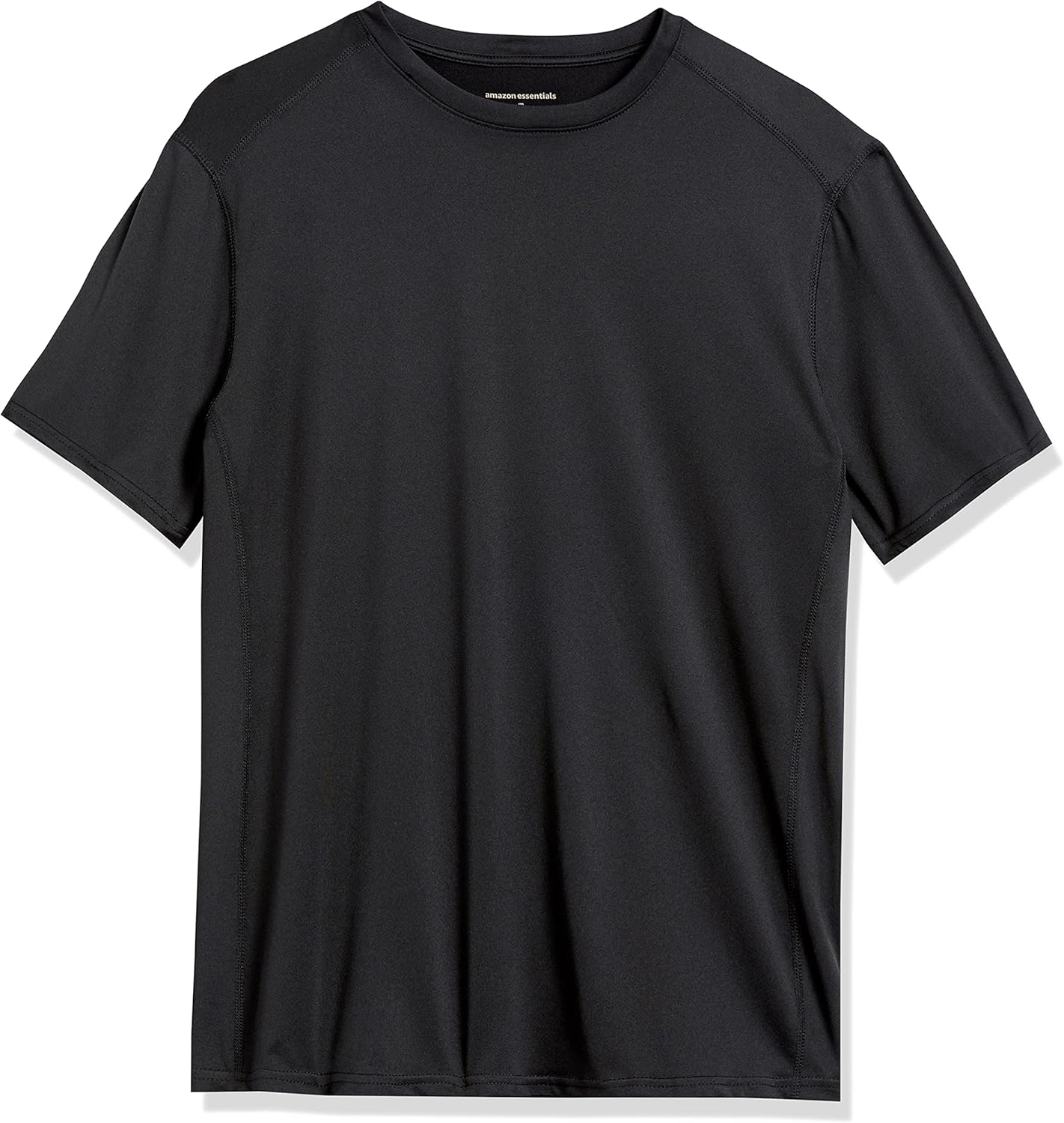 Amazon Essentials Camiseta de Manga Corta elástica Big & Tall Tech Hombre