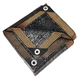 Black Shade Cloth&comma; FT Sun Shade Net with Grommets&comma; Garden Sunblock Shade Cloth Shading for Greenhouse&comma; Plant&comma; Pergola&comma; and Backyard Patio &lpar;50&percnt;-Black&comma; 20 x 20 FT&rpar;