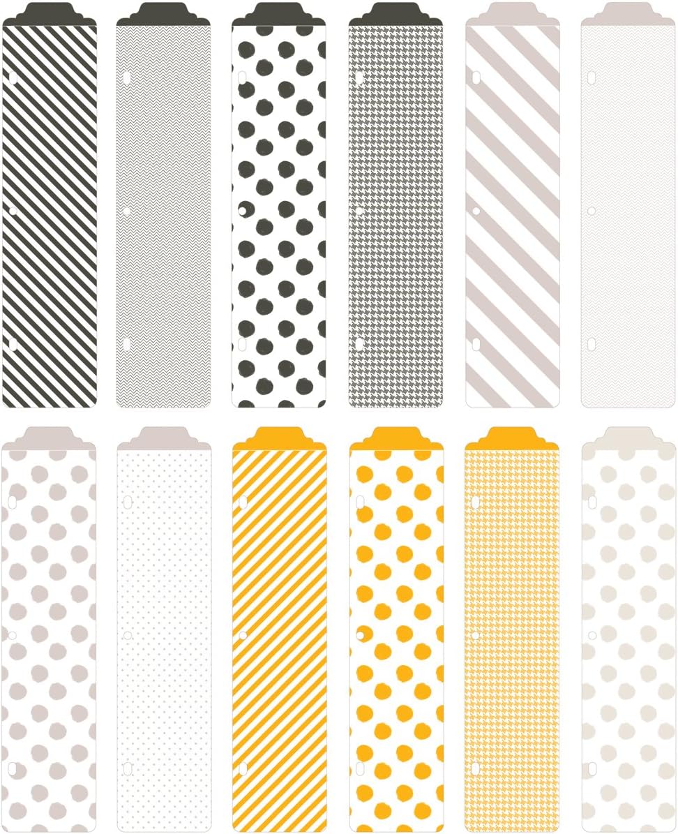 Project Life Miscellaneous Accessories-Dividers-Midnight (12 Piece)