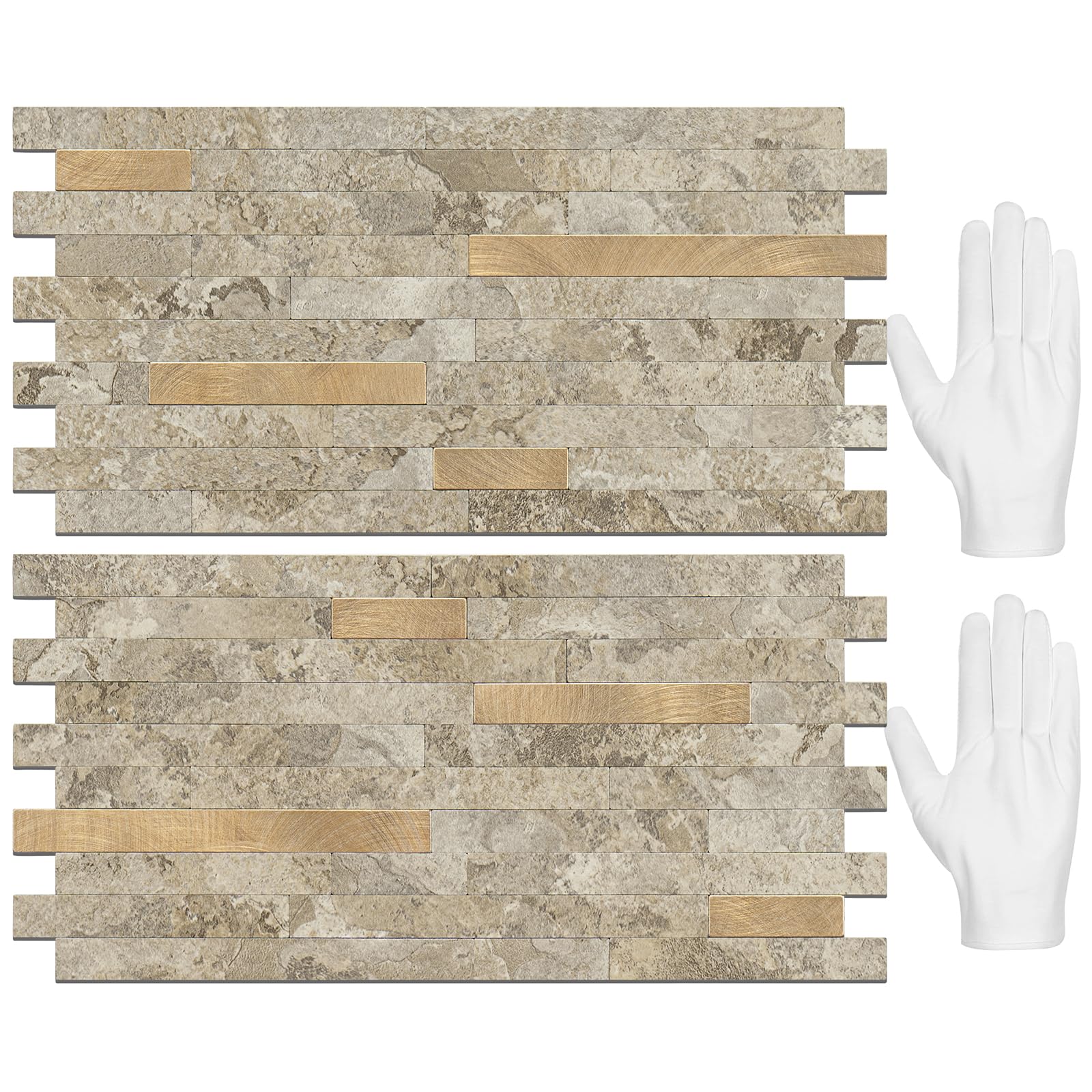 STICKGOO 20 Sheets Peel and Stick Backsplash Tile