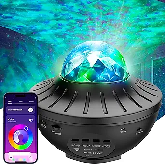 Galaxy Star Projector with Bluetooth Speaker