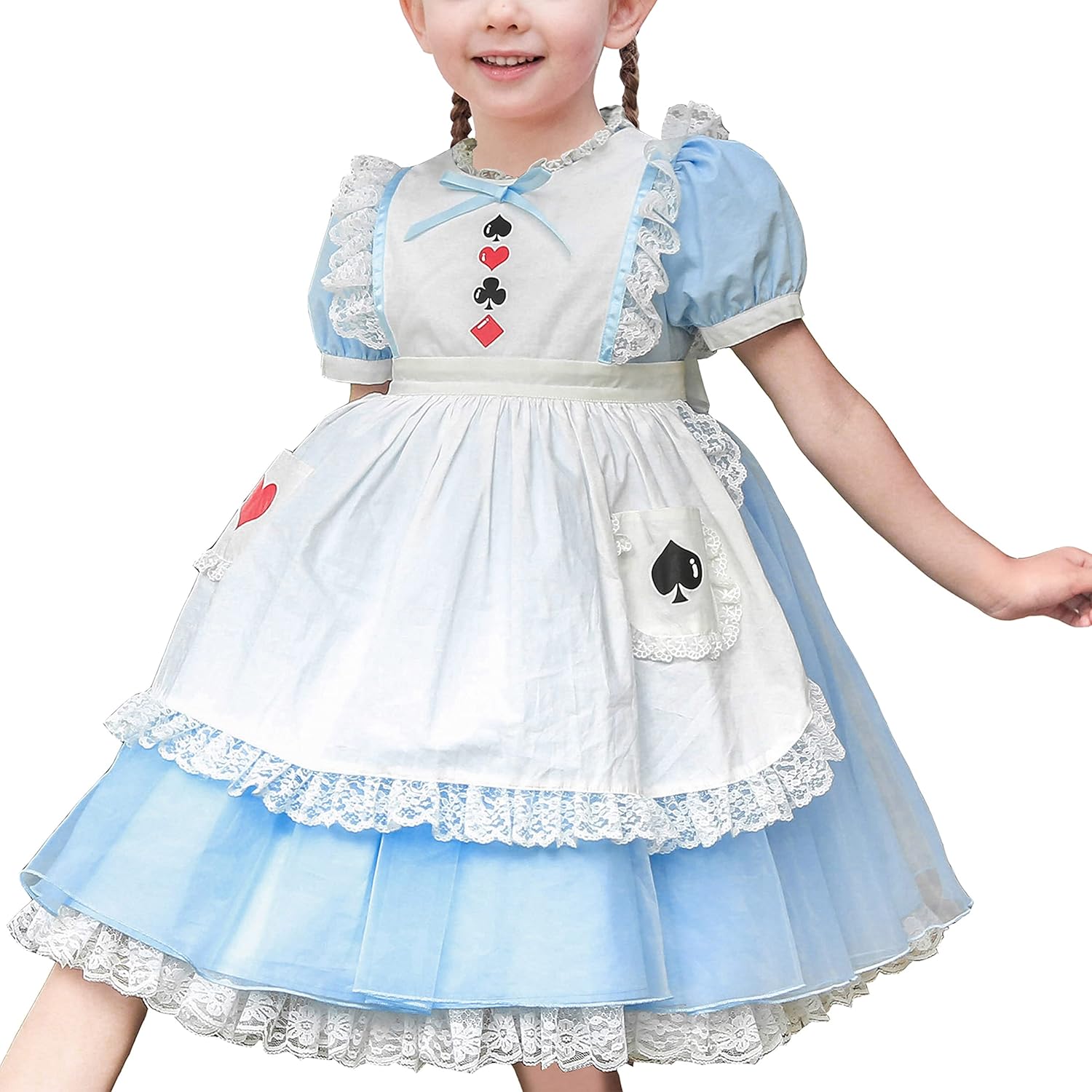 Sunny Fashion Girls German Dirndl Dress Costumes for Bavarian Oktoberfest Vintage Pink