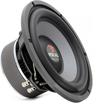 Focal 27V2 11" 300 Watts RMS Dual 4-Ohm Polyglass Subwoofer