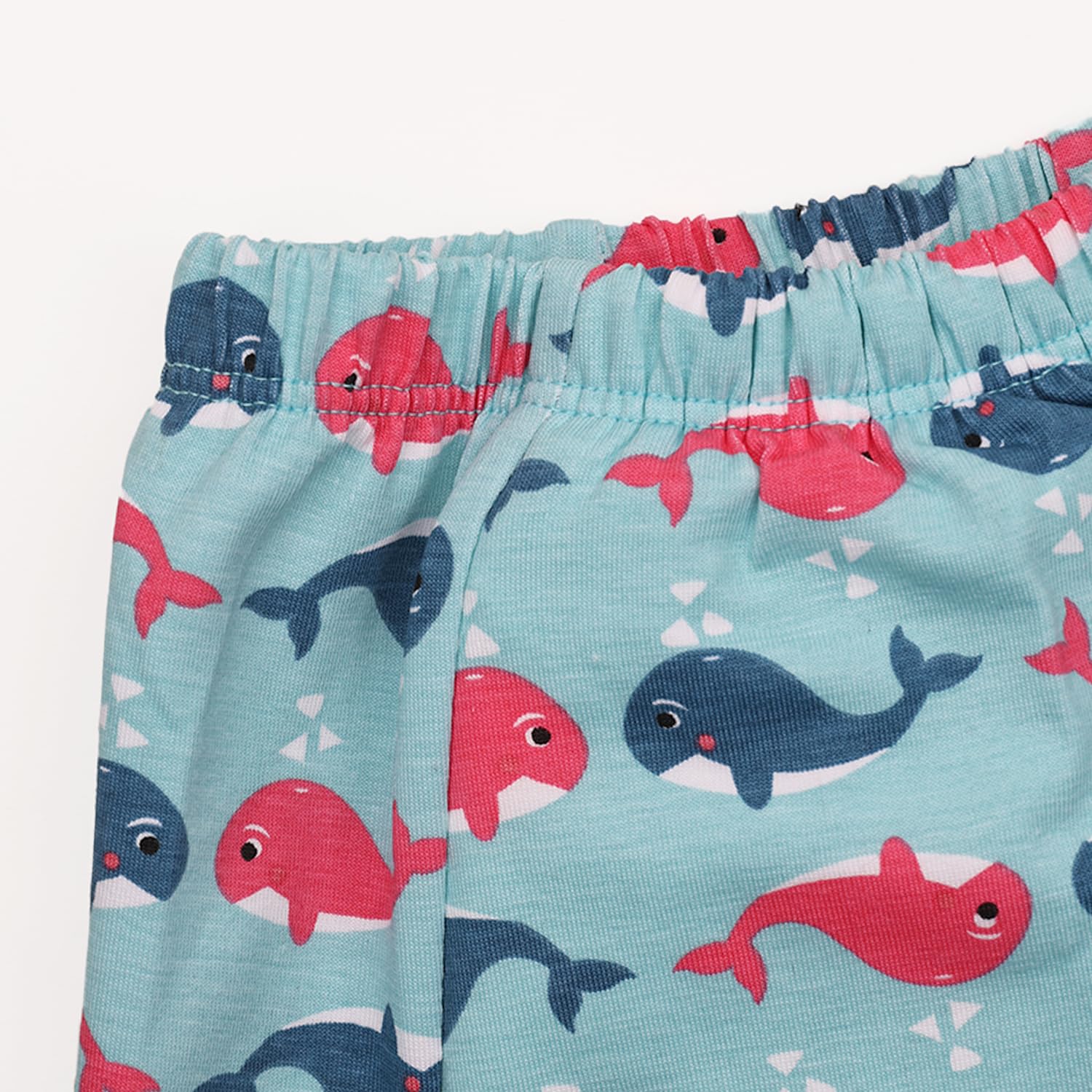 MOM'S HOME 100% Cotton Unisex Baby Padded Underwear | Bee & Fish | Pack of 2 (2-3 Years) 1