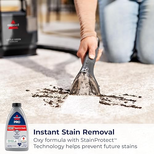 Miniatura 5 de BISSELL Limpiador profundo portátil inalámbrico Little Green con batería de iones de litio de 25 V, 3682