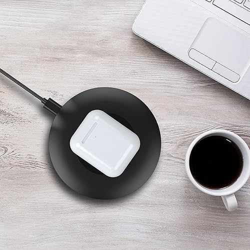 Miniatura 8 de Cargador inalámbrico delgado, almohadilla de carga inalámbrica Qi rápida de 15 W, paquete de 2 con adaptador QC3.0, compatible con iPhone 1313 Pro13