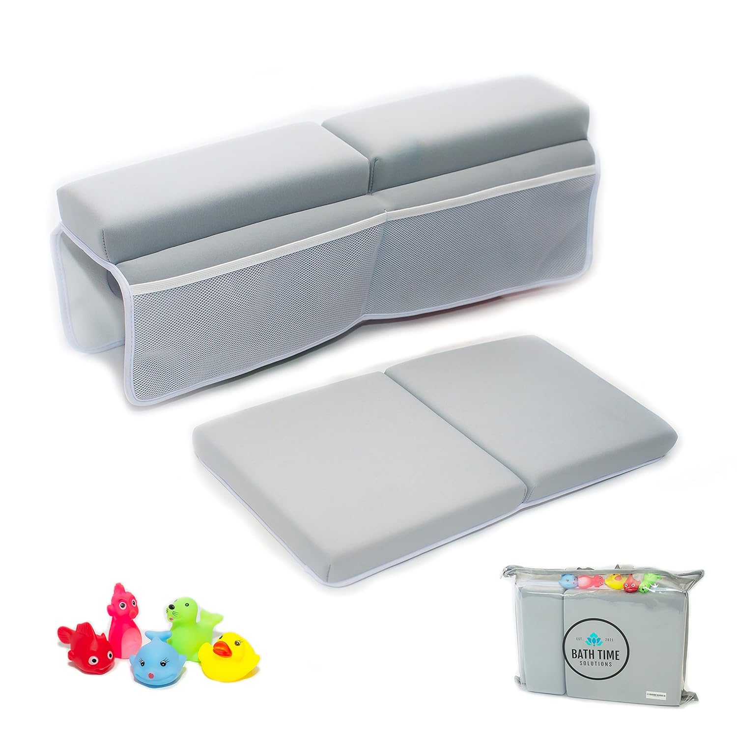 Baby Bath Kneeler and Elbow Rest pad Set Bathtub