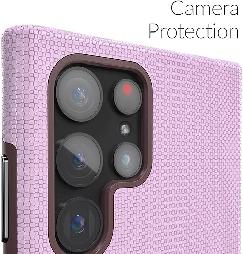Miniatura 3 de Crave Funda De Doble Guardia, Protección A Prueba De Golpes De Doble Capa Para Samsung Galaxy S22S22 Ultra 5G - Lila
