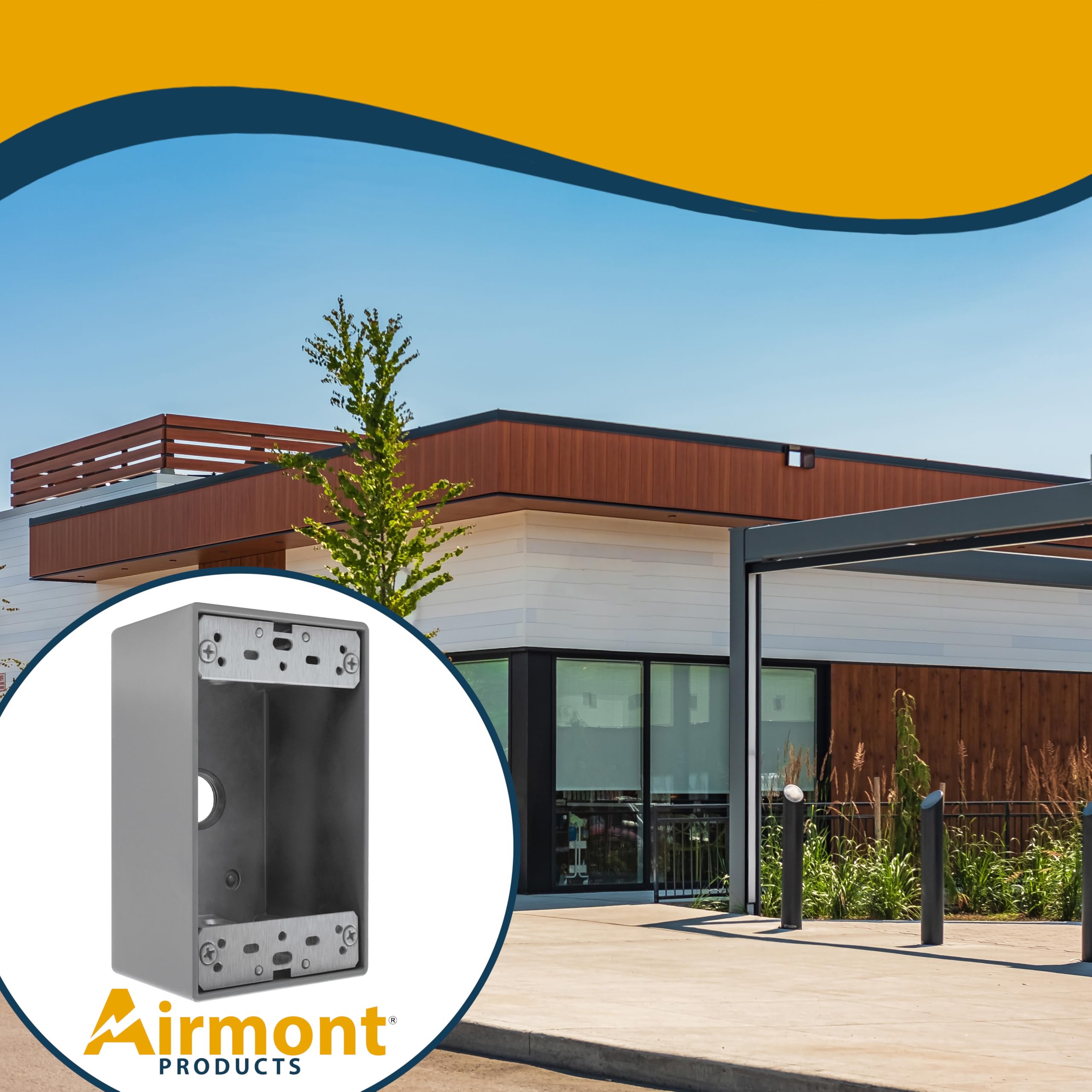 Weatherproof Outdoor Electrical Box - Metal & UL Listed -6 Weatherproof Outdoor Electrical Box - Metal & UL Listed -6