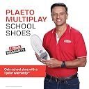 Plaeto Mens Revive Sneaker, 12 UK White gallery image