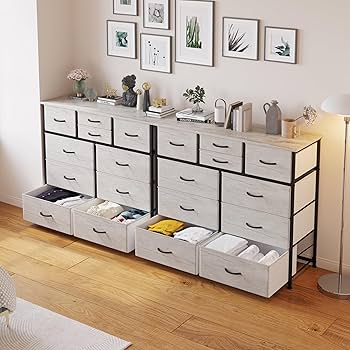 Amazon.com: LUMTOK 10-Drawer Dresser, Fabric Storage Dresser