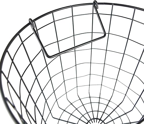 Miniatura 10 de DII - Cubo de almacenamiento apilable de malla de alambre de metal mediano 355 x 355 x 305 cm gris frío Negro, Negro/dorado, Gris frío, Blanco,