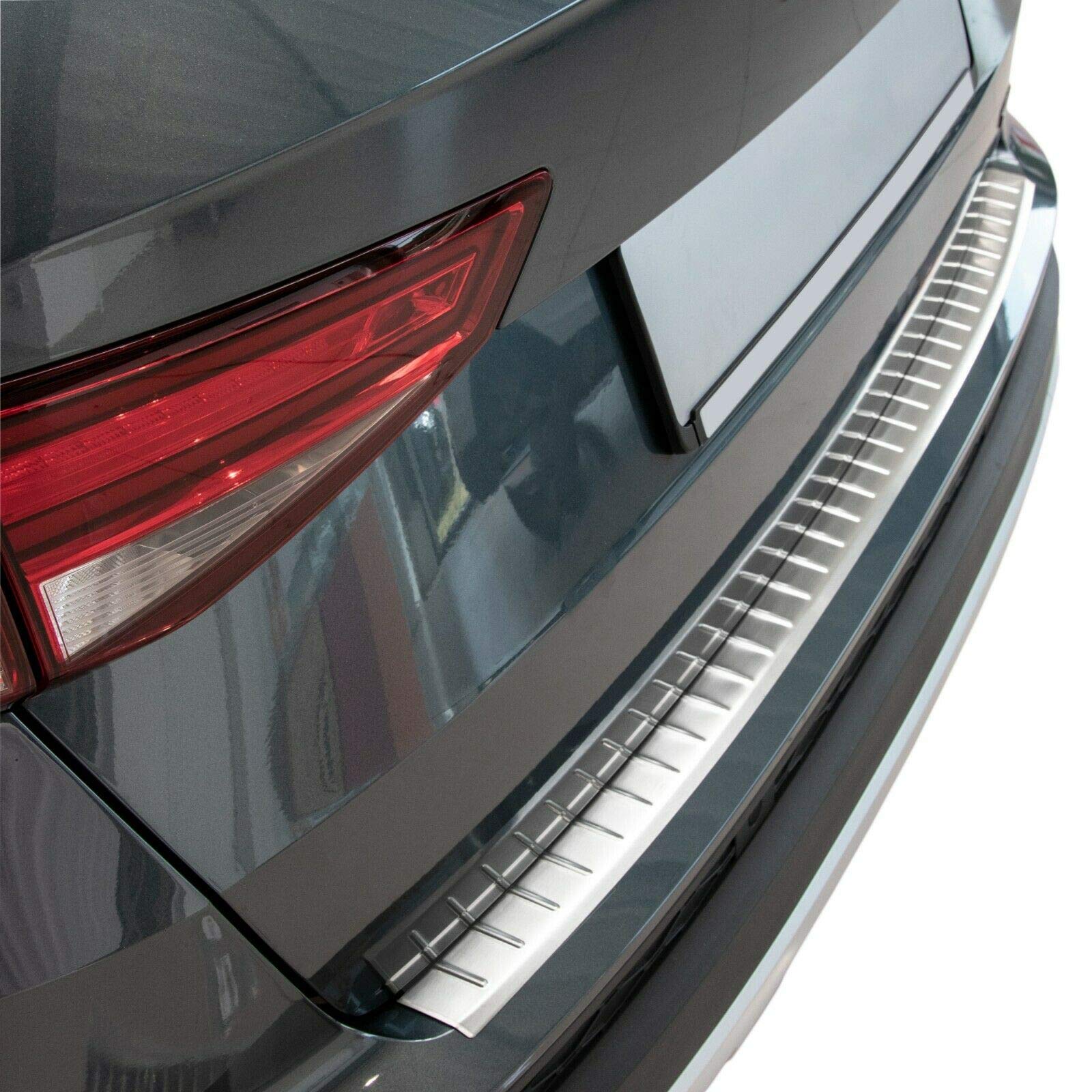 Recambo | Protector de Parachoques Trasero | Compatible con Seat Ateca | a Partir de 2016 | Acero Inoxidable Mate | Protección Borde de Carga