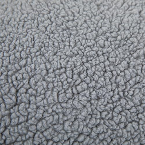 Miniatura 184 de Flash Furniture Dillon - Puf de sherpa, silla clásica recargable para niños y adolescentes, pequeña, natural Negro -,Negro Peludo,Blush