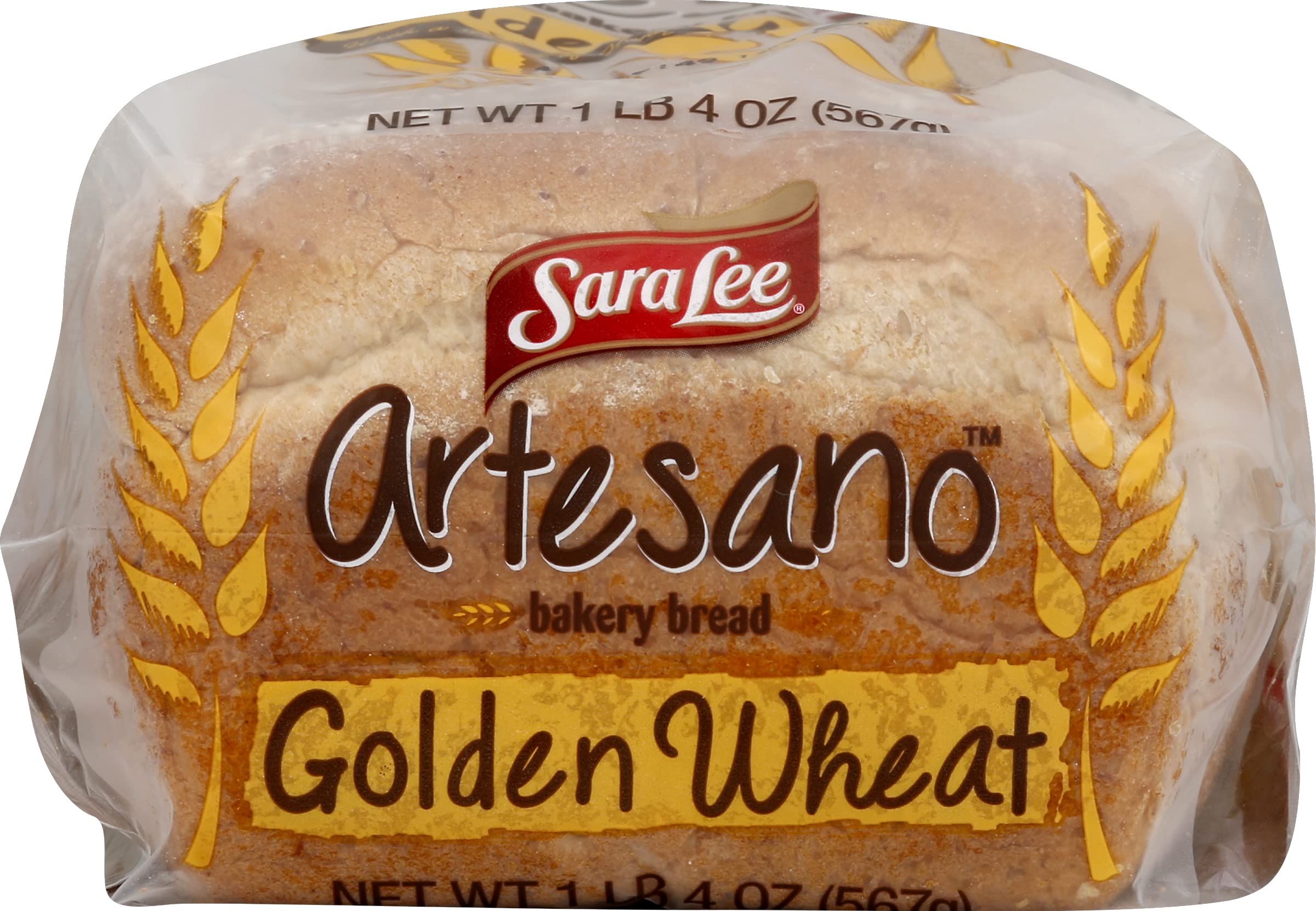 Artesano Golden Wheat Artisan Style Bread, 20 Oz Loaf of Wheat Bread Without Artificial Preservatives
