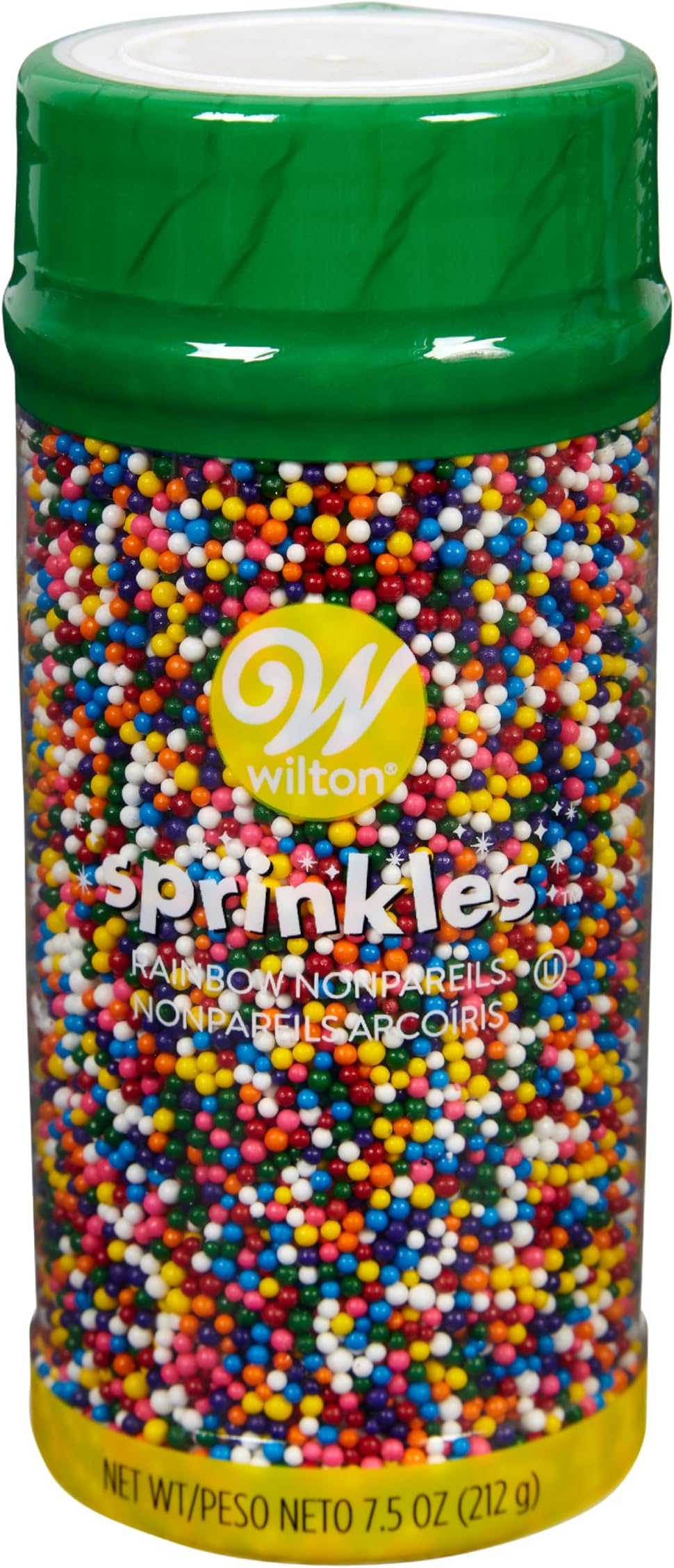 Rainbow Nonpareils Food Decorative, 7.5-Ounce