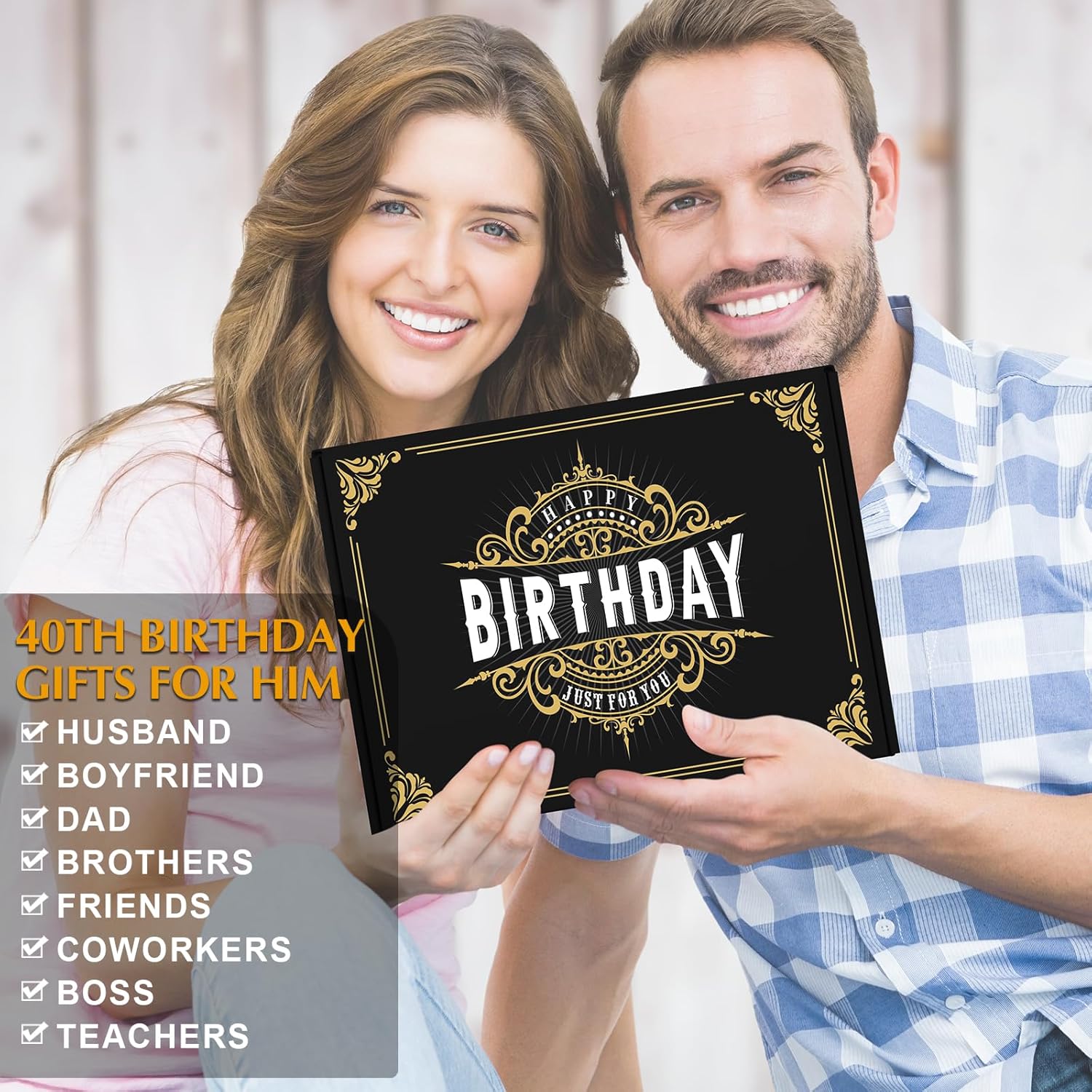 40th Birthday Gifts for Men Coffee Mug Set, 40th Birthday Party Supplies, Turning 40 Gift with 11 Oz Ceramic Cup Baseball Cap Apron Sock Bracelet Toilet Paper Keychain for Him, Dad, Husband, Friends - Image 7