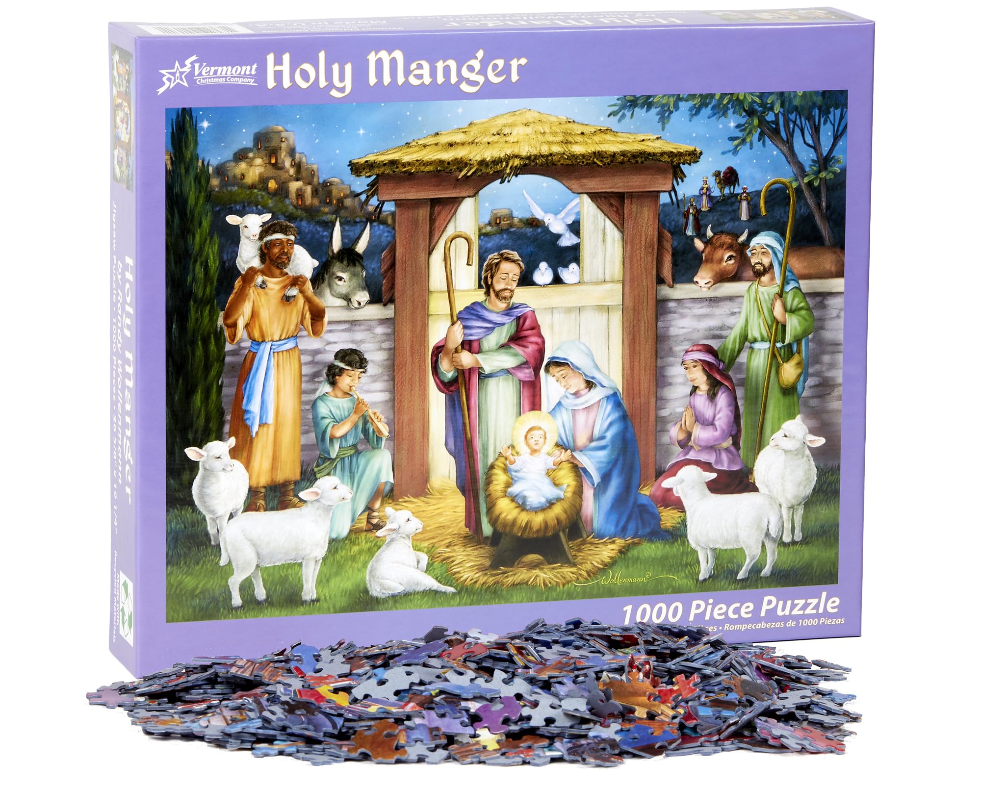Santo Manger Natale Jigsaw Puzzle 1000 pezzi