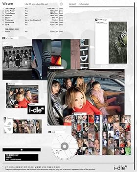 Amazon.com: i-dle We are 8th Mini Album with Tracking Sealed IDLE