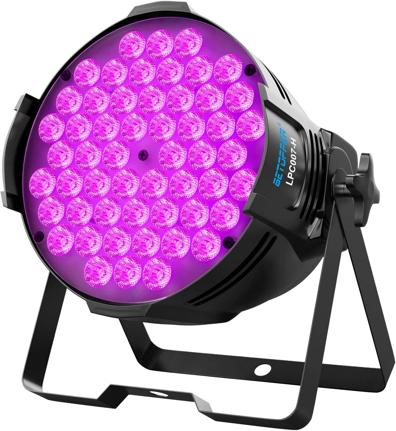 BETOPPER DJ Lights DMX, 54x3W RGB LED Par Light, Stage Lights Sound Activated DJ Par Light with Stand for Party, Wedding, Concert, Club Satge Lighting : Musical Instruments