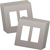 Vista 56 de LIDER Placa de pared metálica decorativa, resistente a la temperatura y al impacto, acero inoxidable 430, cubierta sin tornillos, mejora