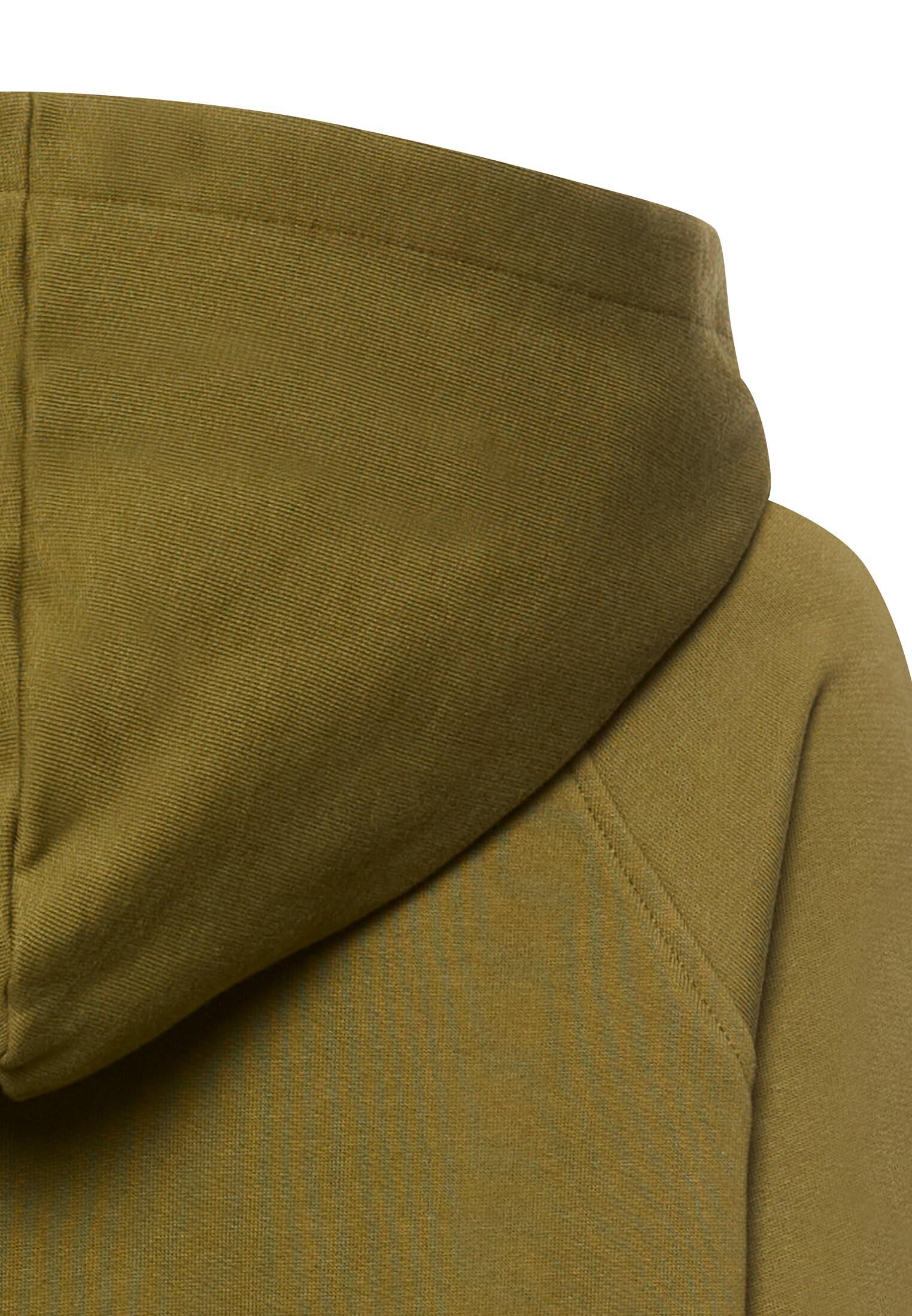 camel active Damen Hoodie aus Reiner Baumwolle