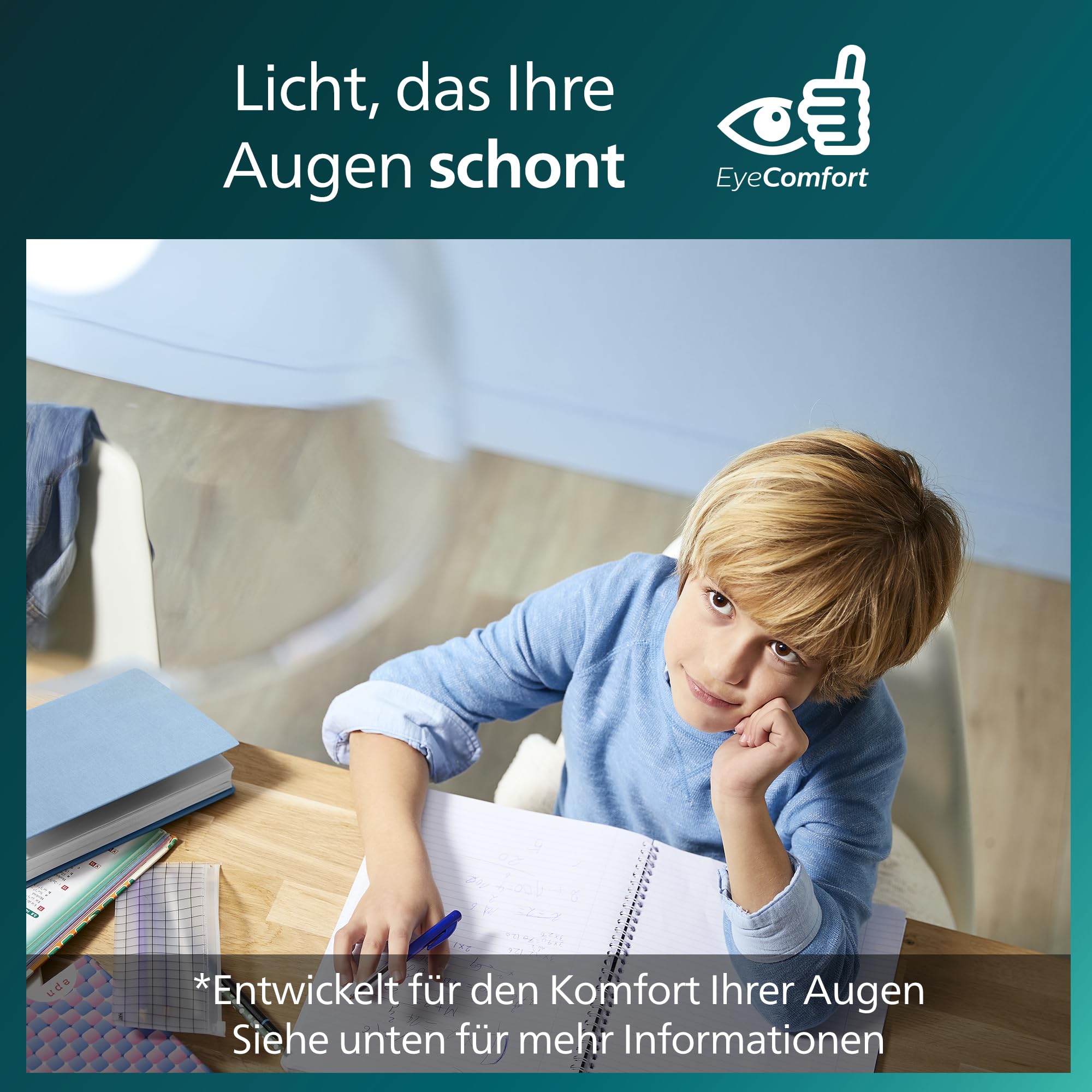 PHILIPS Coiner LED Deckenleuchte, SceneSwitch, 24W, 2800 lm, 2700K Warmweißes LED Licht, EyeComfort, Dimmbare Deckenbeleuchtung, IP20, Rund, Weiß