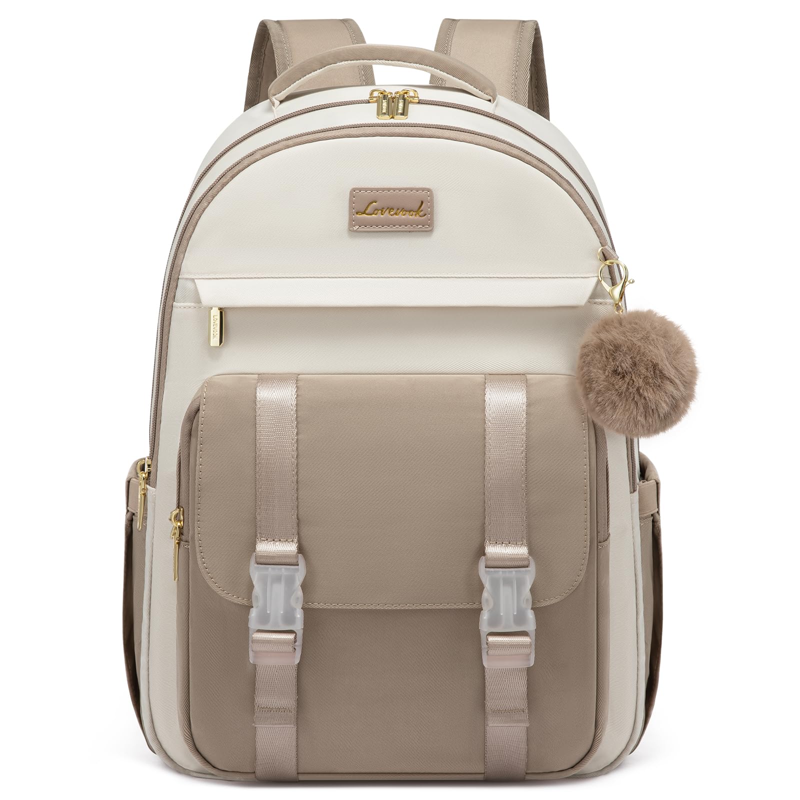 LOVEVOOK School Backpack for Teen Girls Cute Student Backpack Purse Kid Bookbag for 14-16 Teenage Back to School