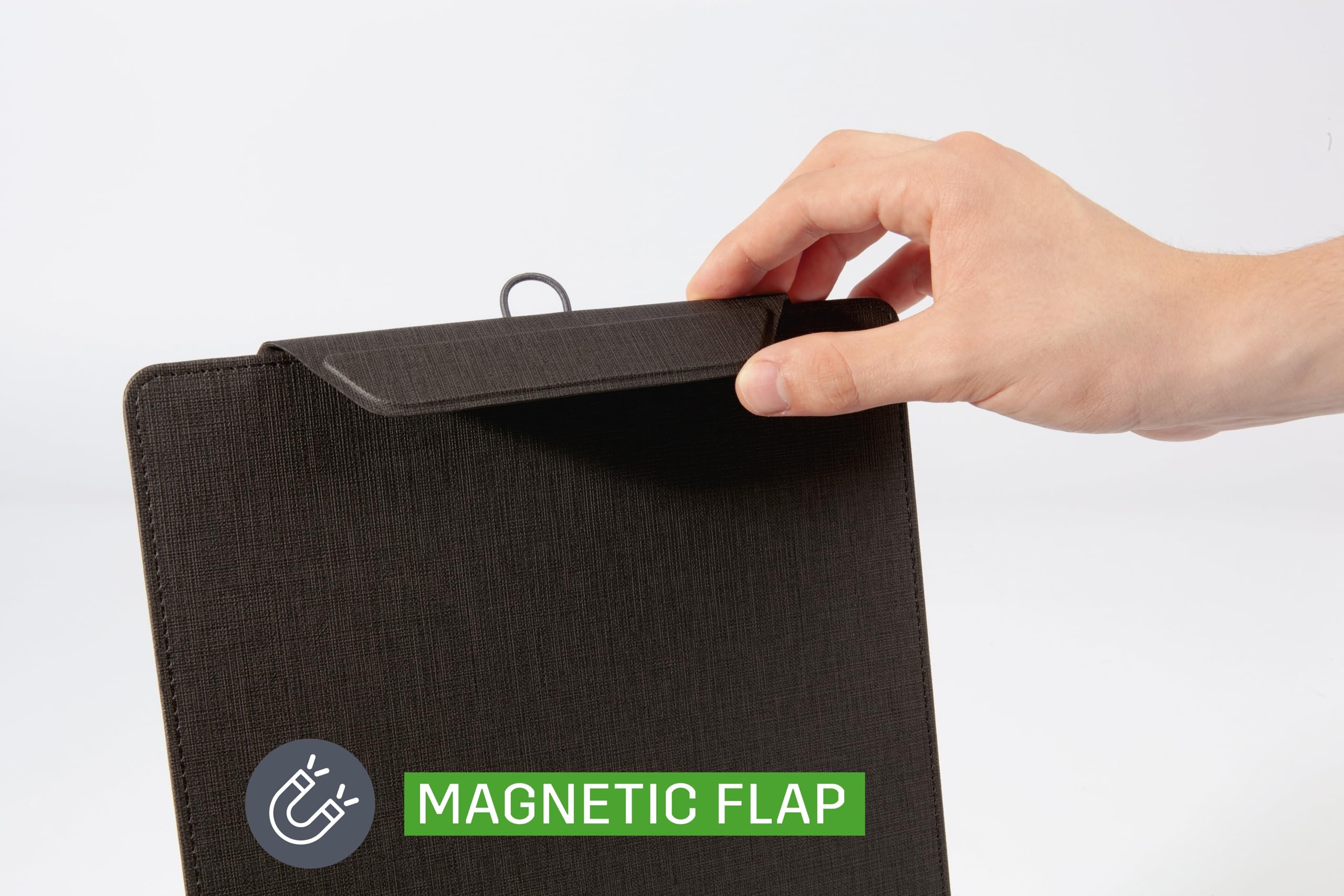 SIGEL Klemmbretter DIN lang schwarz Aufstellfunktion 5er Pack