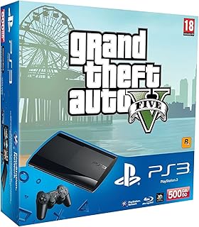 Console PS3 Super Slim 500GB + GTA V