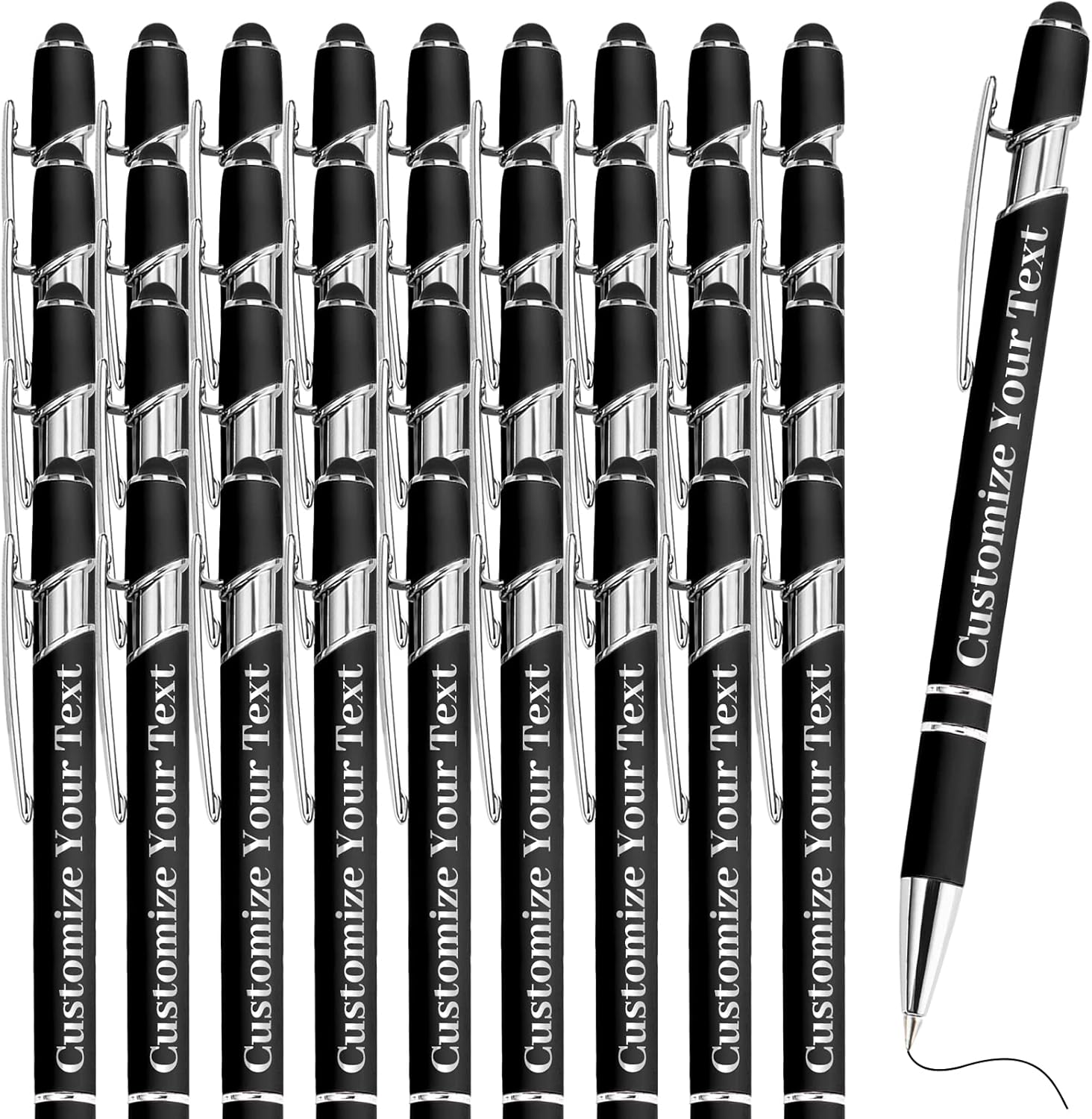 Fadace Up to 500 Pcs Personalized Pens Bulk Custom