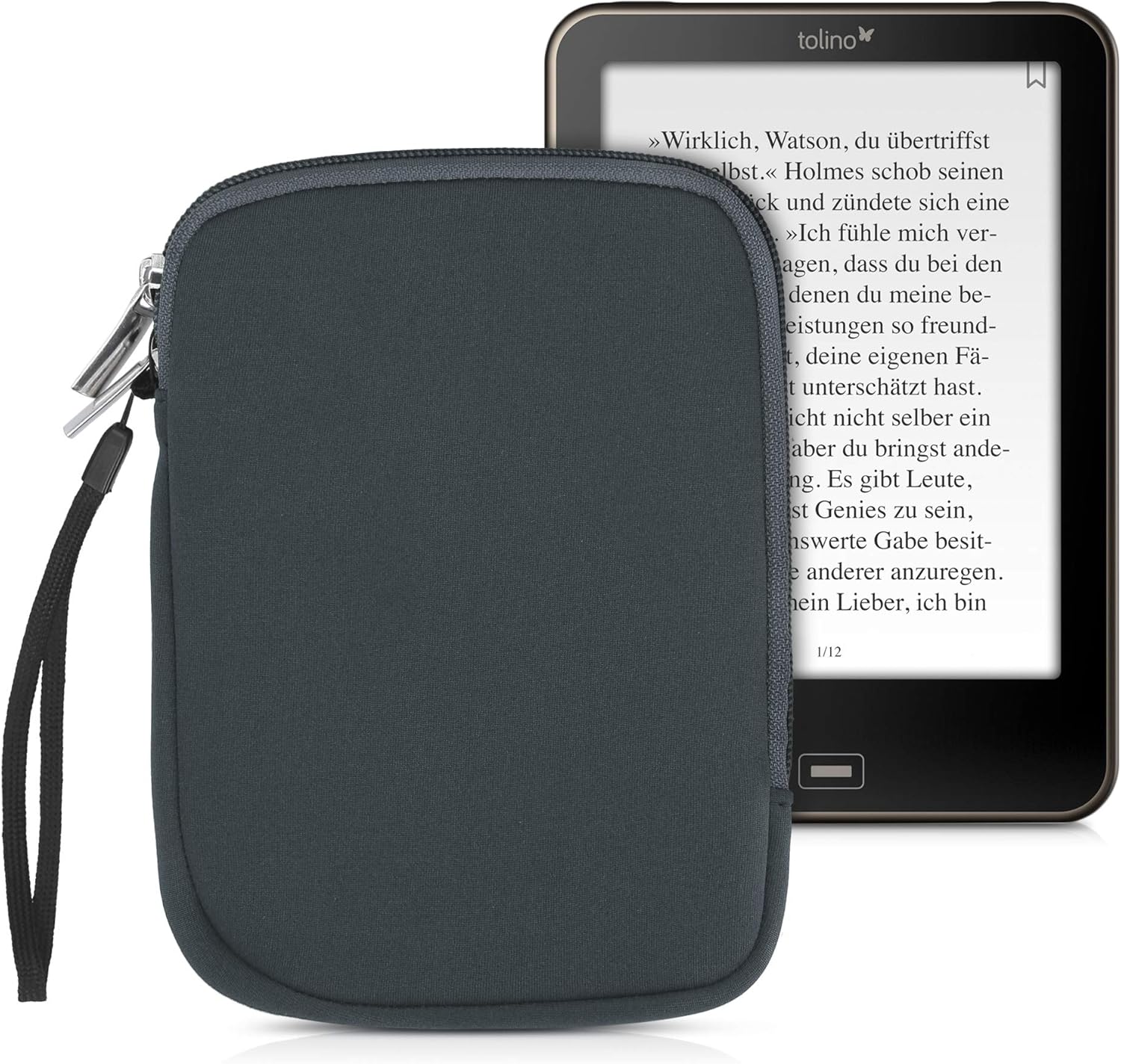 kwmobile Neoprene eReader Pouch Size 6" eReader