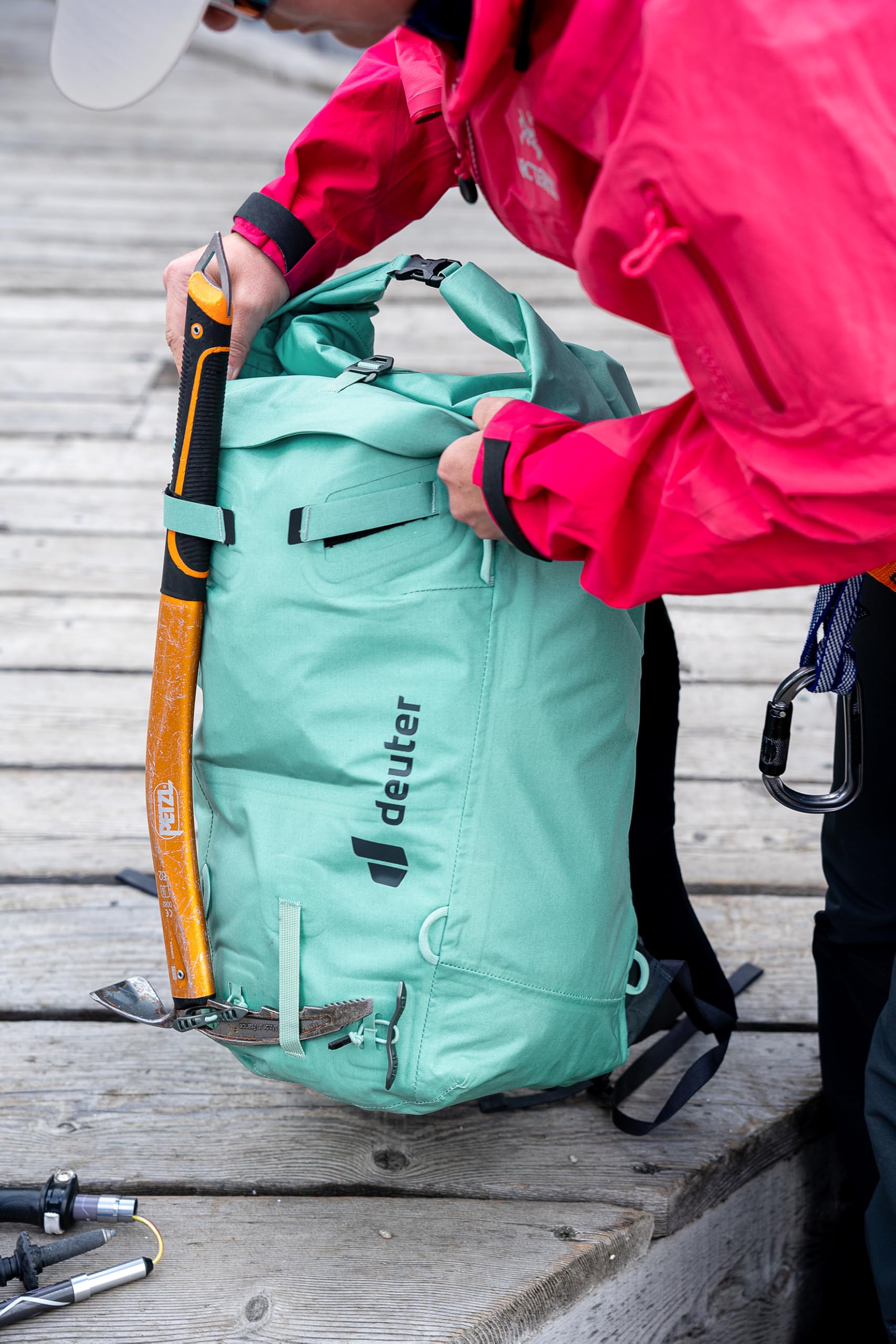 deuter Durascent 44+10 wodoszczelny plecak alpejski