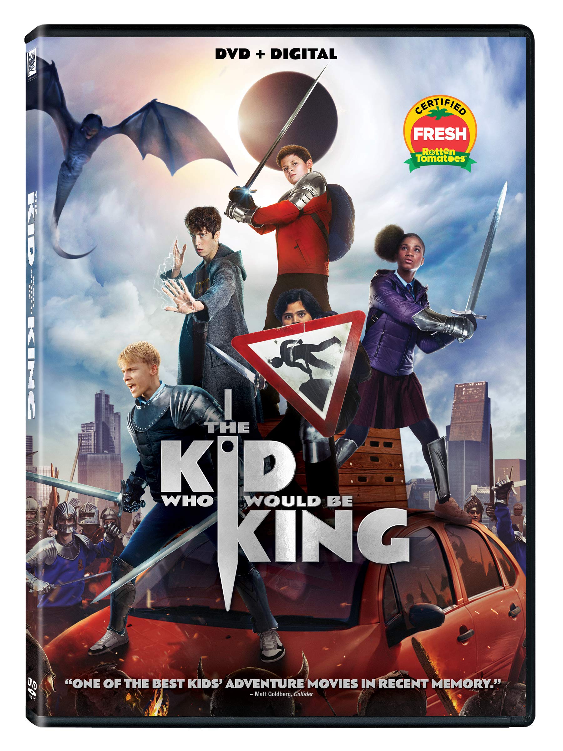 The Kid Who Would Be King DVD edición USA cine fantástico juvenil película original