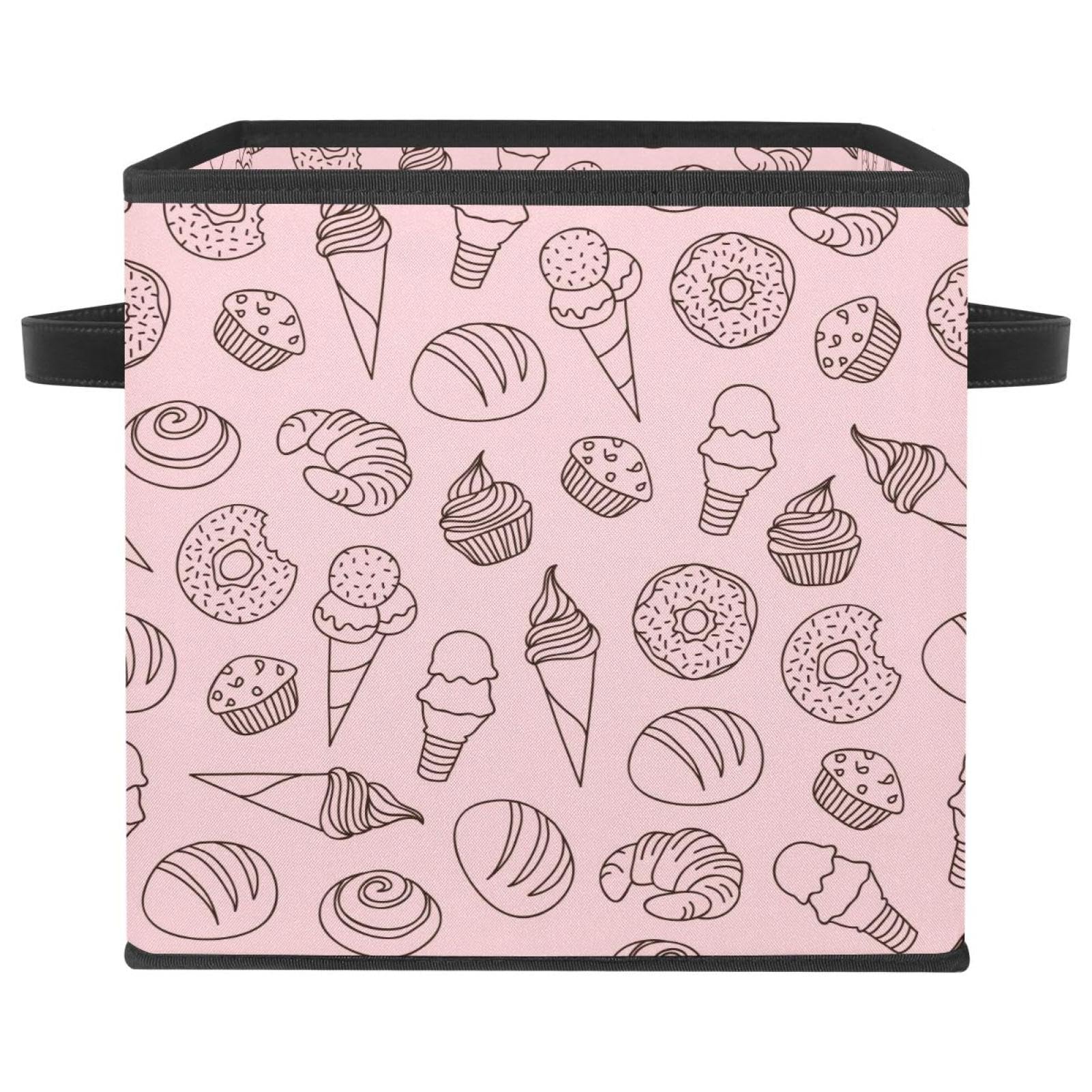 Boîte de rangement pliable en tissu pour placards et chambres d'enfants