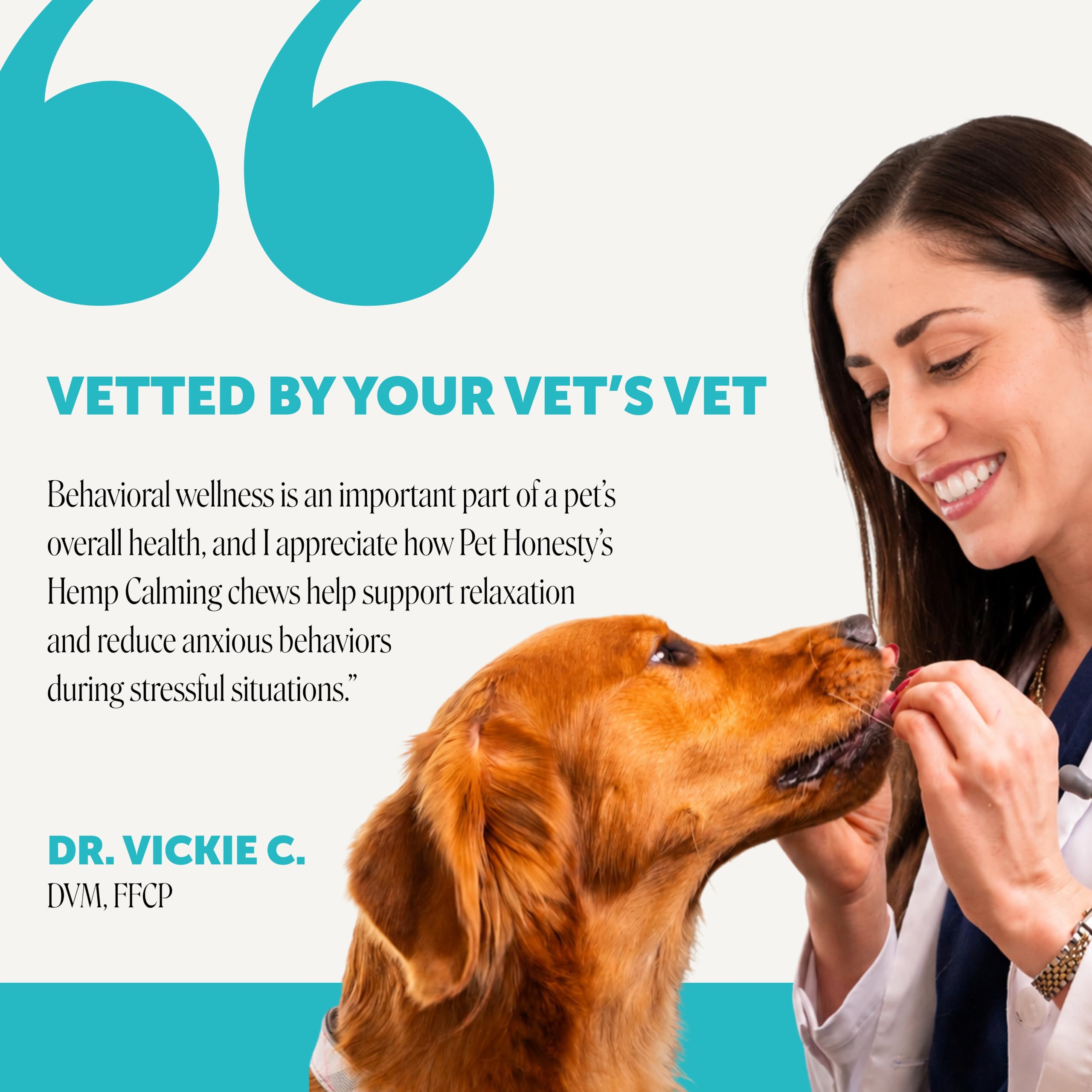 Pet Honesty Cáñamo natural calmante para perros – Alivio de la ansiedad en perros – Calmante con raíz de valeriana, manzanilla + magnesio – Estrés, separación y ayuda a los truenos