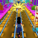 Royal Princess Subway Run Surf Game - kids fun game.