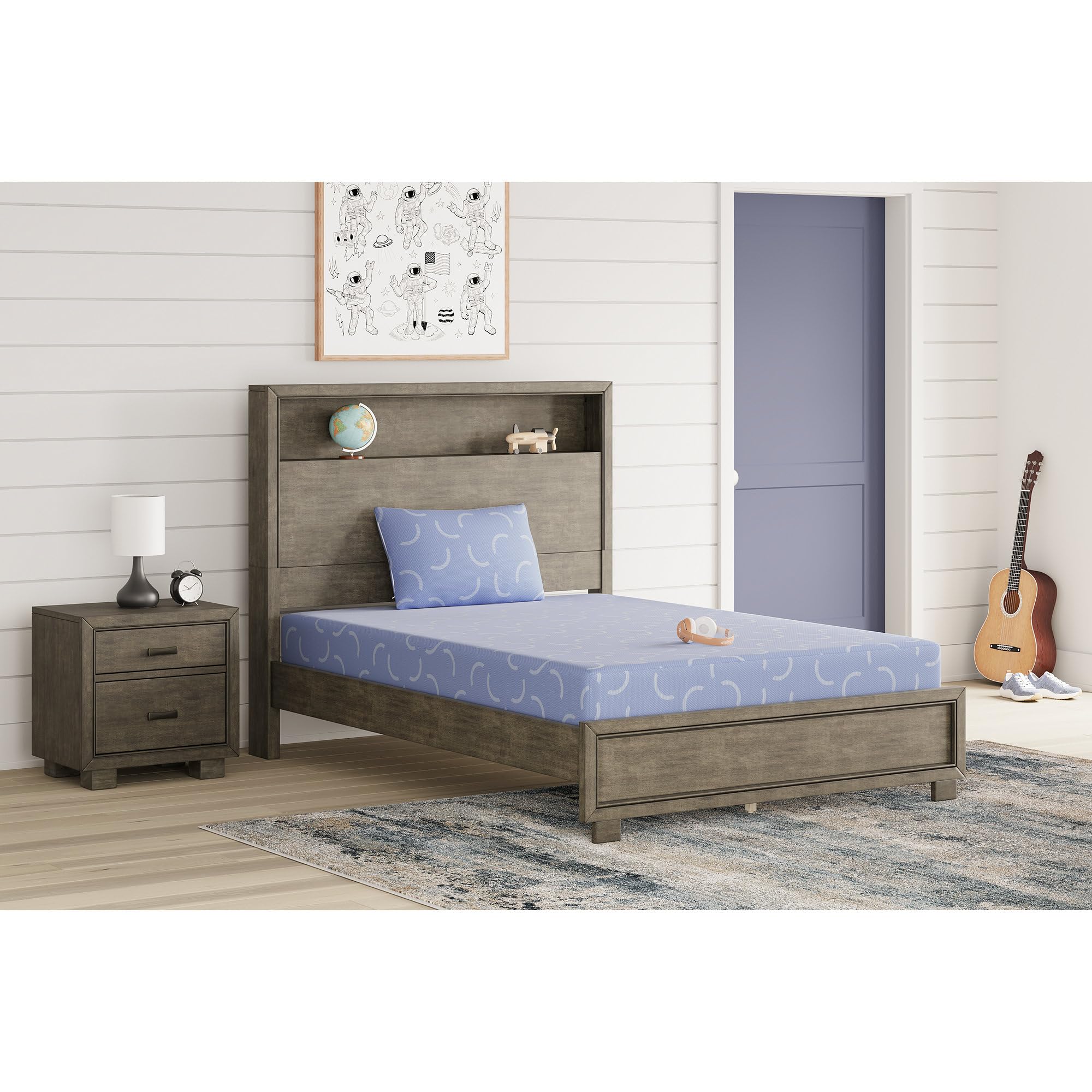 Signature Design by Ashley iKidz 7 Inch Firm Gel Memory Foam Mattress