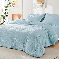 Vista 221 de HYMOKEGE - Juego de edredón tamaño king, color negro y rojo, de sirsaca, de 7 piezas, para todas las estaciones, en una bolsa, para dormitorio