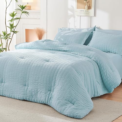 Miniatura 221 de HYMOKEGE - Juego de edredón tamaño king, color negro y rojo, de sirsaca, de 7 piezas, para todas las estaciones, en una bolsa, para dormitorio