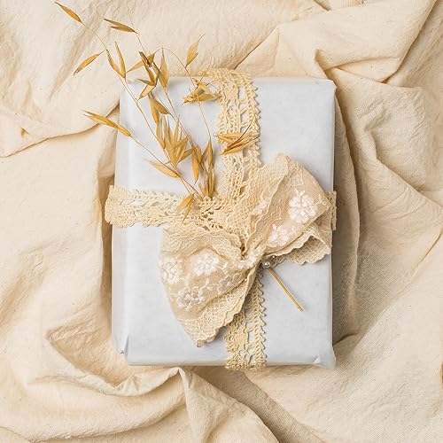 Miniatura 4 de 1000 hojas de papel de seda blanco de 20 x 30 pulgadas a granel para bolsas de regalo, papel de regalo, bodas, cumpleaños, duchas, día de San