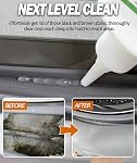 Mould Remover Gel, Powerful Mould Mildew Remover for Washing Machine, Top Load, Front Load, Tub Seal, Grout, Bathroom, Shower, Tiles, Refrigerator Strips, Kitchen Cleaner - 8 fl.oz