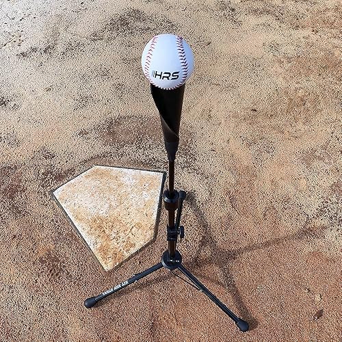 Miniatura 7 de Hit Run Steal Camiseta de béisbol y softbol portátil resistente, configuración de plegado rápido, mejora tu precisión de bateo con entrenamiento de